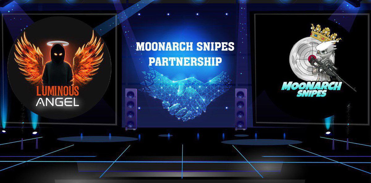luminous_tools's tweet photo. 🤝 PARTNERSHIP ANNOUNCEMENT 
We are happy to announce our Partnership with @MoonarchSnipes 
They will get @luminous_tools in front of thousands savvy investors With their Connections For 2Months 
Welcome to the Luminous family #moonarchsnipes #LAT #BSC

We are #LUMINOUS
Expect us https://t.co/A8x8BdhAdP