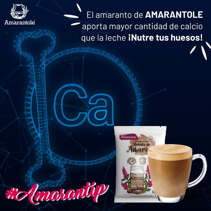 AMARANTOLE's tweet photo. Hoy Dia Mundial de la #Osteoporosis Debes saber que el #amaranto contiene mayor cantidad de calcio que la leche. #Amarantole todo el aporte para prevenir Osteoporosis y Fracturas. Delicioso, nutritivo, instantáneo
✅WhatsApp https://t.co/tVRuKw3Z44  
🛒https://t.co/zUVC7JKh8S https://t.co/mRxdCCwq2O