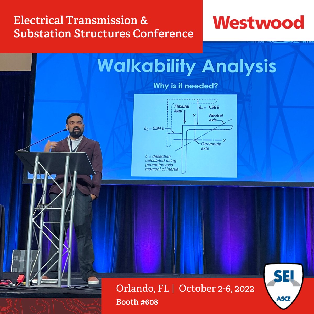 westwoodps's tweet image. Greetings from Orlando! Our team is enjoying their time at #ETSC22! Stop by booth #608 to meet some of the best in the industry. Thank you @ASCE_SEI for hosting an event packed with expert sessions and quality networking. @ASCETweets #TransformTheGrid #Engineering #PowerDelivery