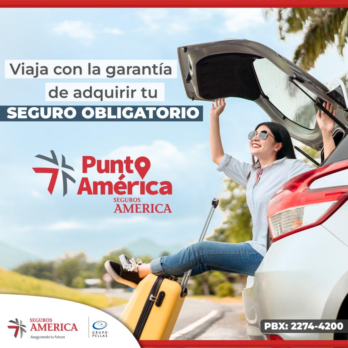Con más de 300 Puntos América a Nivel Nacional, te aseguramos tu viaje. Y es que puedes adquirir en solo minutos y desde cualquier parte del país tu Seguro Obligatorio. ¡Conócelos aquí! cutt.ly/PuntoAmerica 😁📍