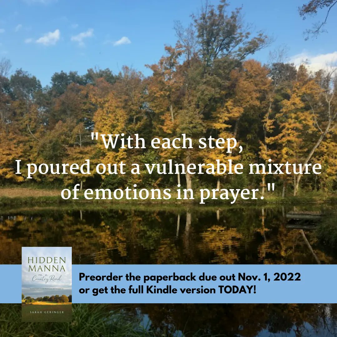 SarahLynneCR's tweet photo. Kindle version available now, paperback in November. Order here: https://t.co/xQIRBNy7fr 

#bookquote #prayerwalking #prayer #emotionalhealth via @SarahGeringer https://t.co/h5U8OV54SB