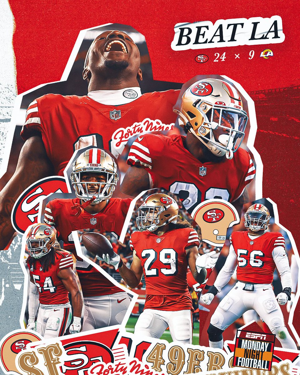 49ers's tweet photo. Not in our house. #BeatLA https://t.co/S0VS73ceFZ