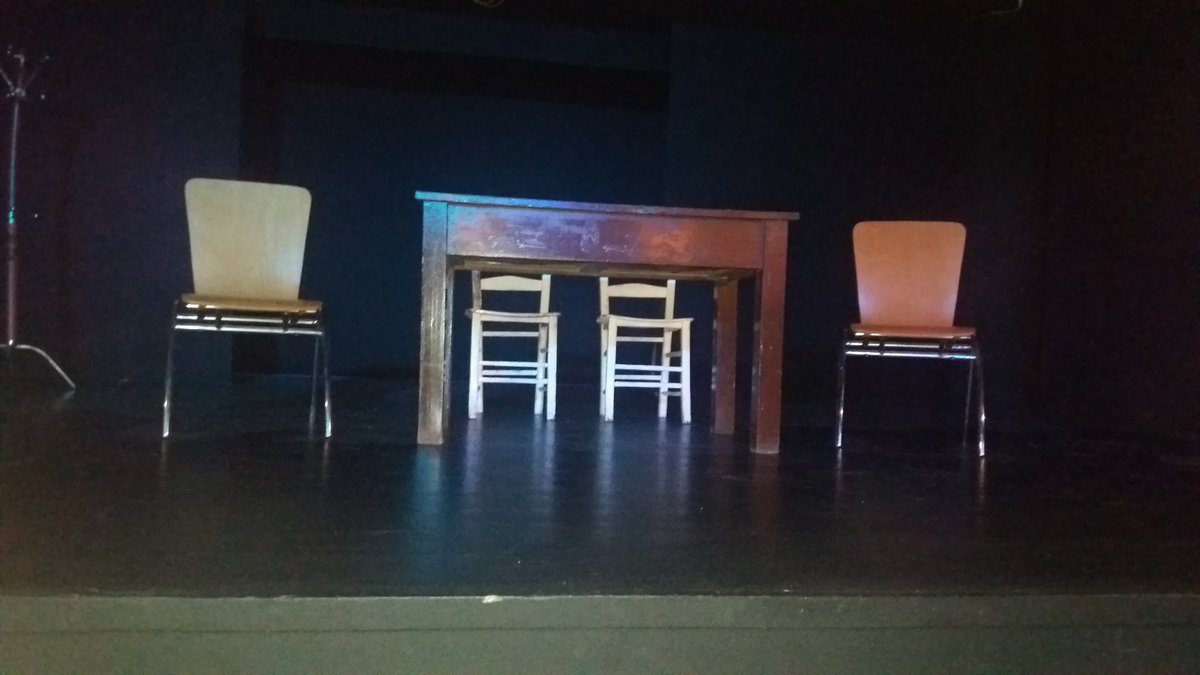 #şüphe isimli #tiyatro oyunundayız. #hantiyatrosu