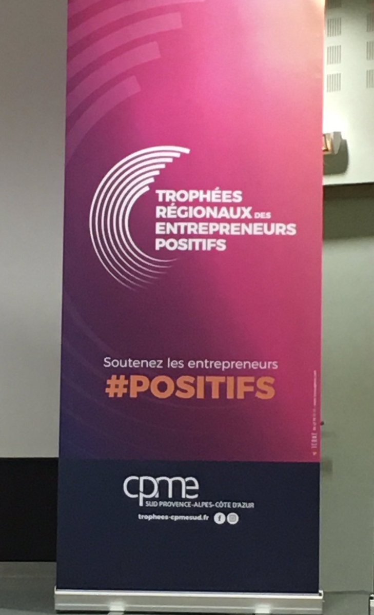 #tropheesregionauxdesentrepreneurspositifs organisé par la #cpme83 du Var et <a href="/UPV83/">Union Patronale du Var</a> <a href="/Balazuc2/">Balazuc</a>