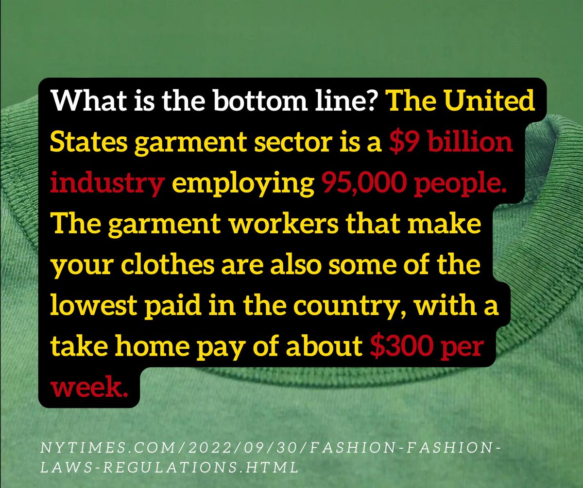 GarmentWorkerLA's tweet photo. https://t.co/twdoee3pqN
#PassFABRICAct https://t.co/dc7y9JsNd0