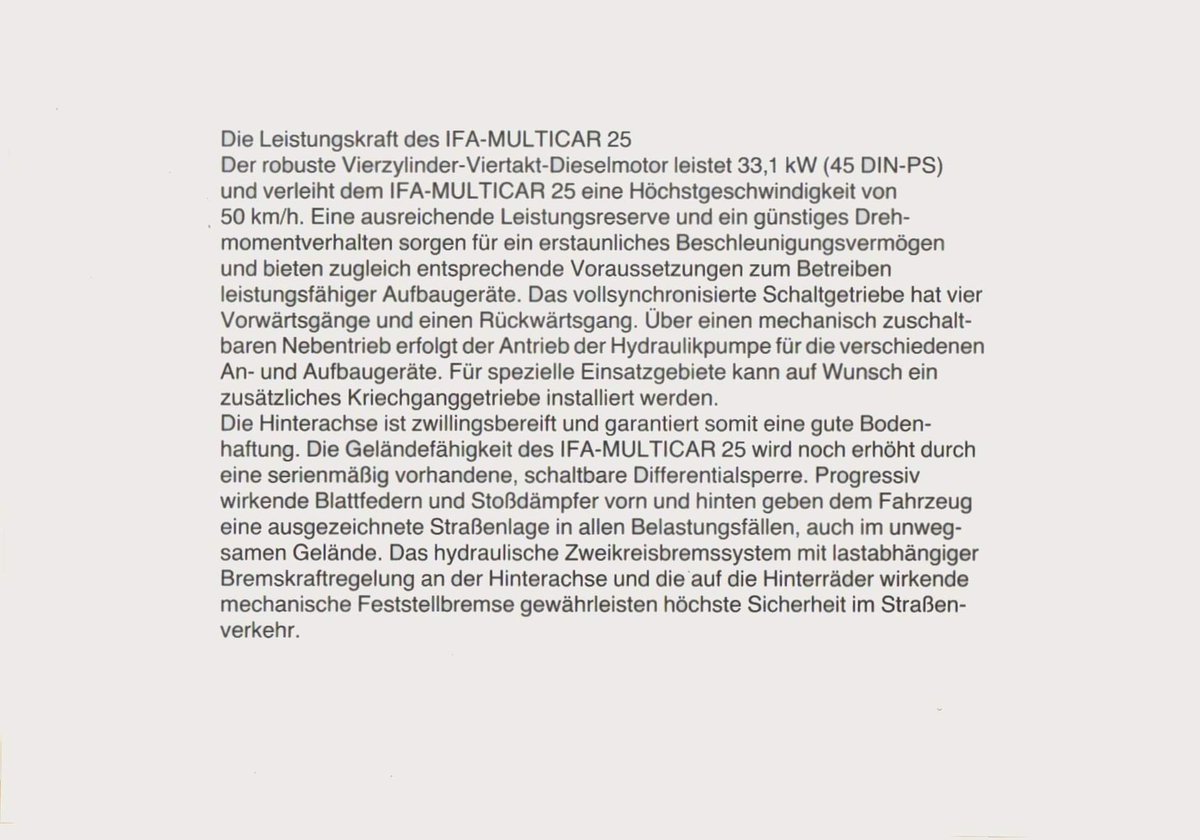 DDR_Reklame's tweet photo. Der Multicar 25, kurz auch als M 25 bezeichnet, ist ein leichter Lastkraftwagen aus der DDR und wurde in diversen Varianten im VEB Fahrzeugwerk Waltershausen gefertigt.
.
#Multicar #M25 #Multicar25 #Fahrzeug #LKW #Multifunktion #IFA #DDR #GDR #Ostalgie #EastGermany https://t.co/tp53i19xy8