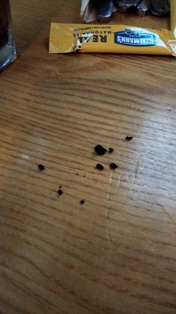 Jesuswithoutthu's tweet photo. @WeatherspoonsU 
Really upset. Found mud in my meal. It was in a wrap. The wrist thing was, was when I told the staff, there was absolutely no surprise to them, or even an apology.  #weatherspoons #horriblefood https://t.co/0qyk47v3uG