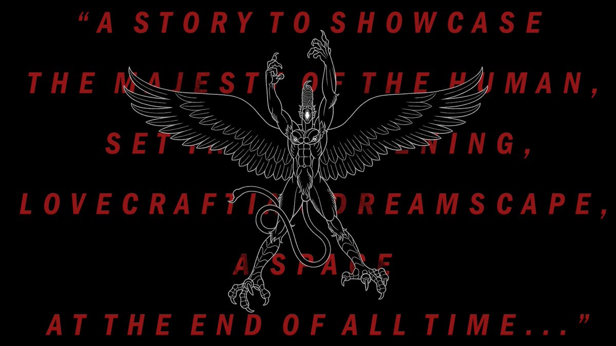 GeladaaComics's tweet photo. "A STORY TO SHOWCASE THE MAJESTY OF THE 
HUMAN, SET IN A MADDENING, LOVECRAFTIAN 
DREAMSCAPE, A SPACE AT THE END OF ALL TIME."

IN HELL

#indiecomics #comics @erica_mallia @FluxChaotic @comicbooksqs @cowboy_steel @mrjmbrandt @keepingitgeekly @RevelationComic @ArborOfTenebris https://t.co/UFNRNI8K1c
