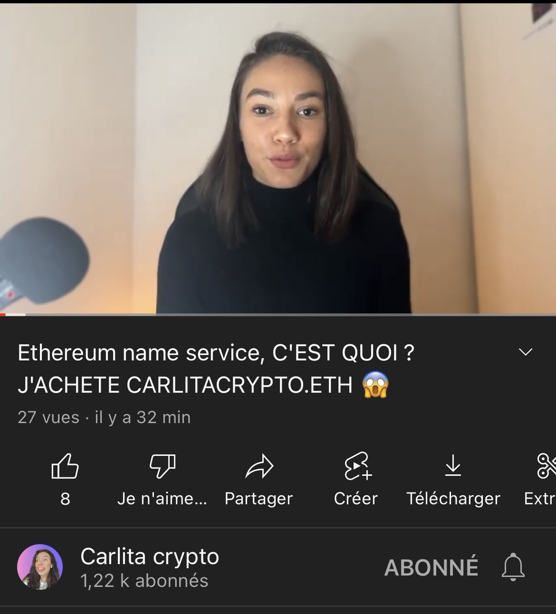 Carlita crypto tweet media