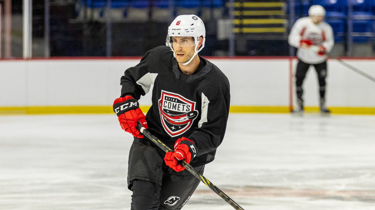 ECHLThunder's tweet photo. The boys are looking good at @UticaComets camp 🔥 https://t.co/IGtbIPxmJ1