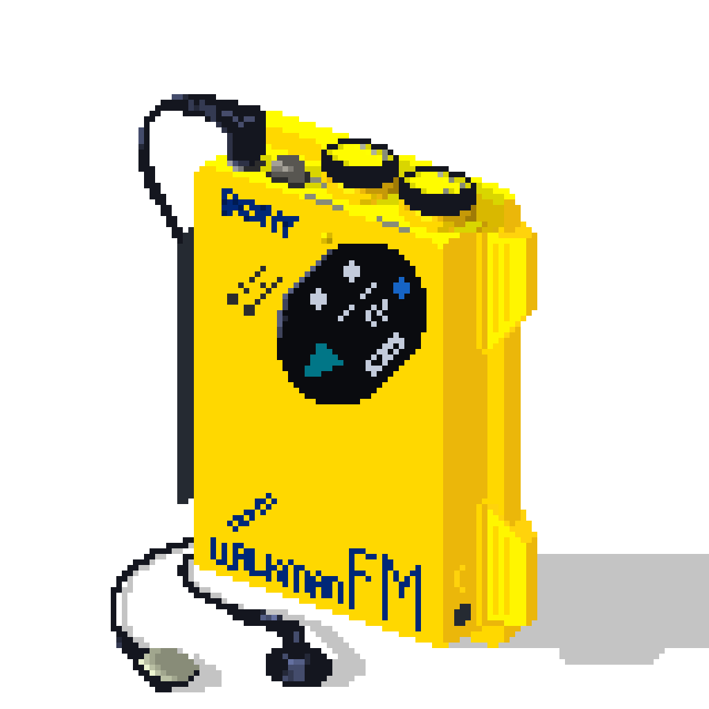 liux_pixel's tweet photo. Sony Sports Walkman FM
128x128 pixels
#pixelart #sony #walkman #sportswalkman #80s #music #retro #pixelartwork #isometric #nostalgia #fanart #illustration #lowpixels #pixel_dailies #retroart #digitalart #pixelartist #lowres https://t.co/uYFBTRcwPn