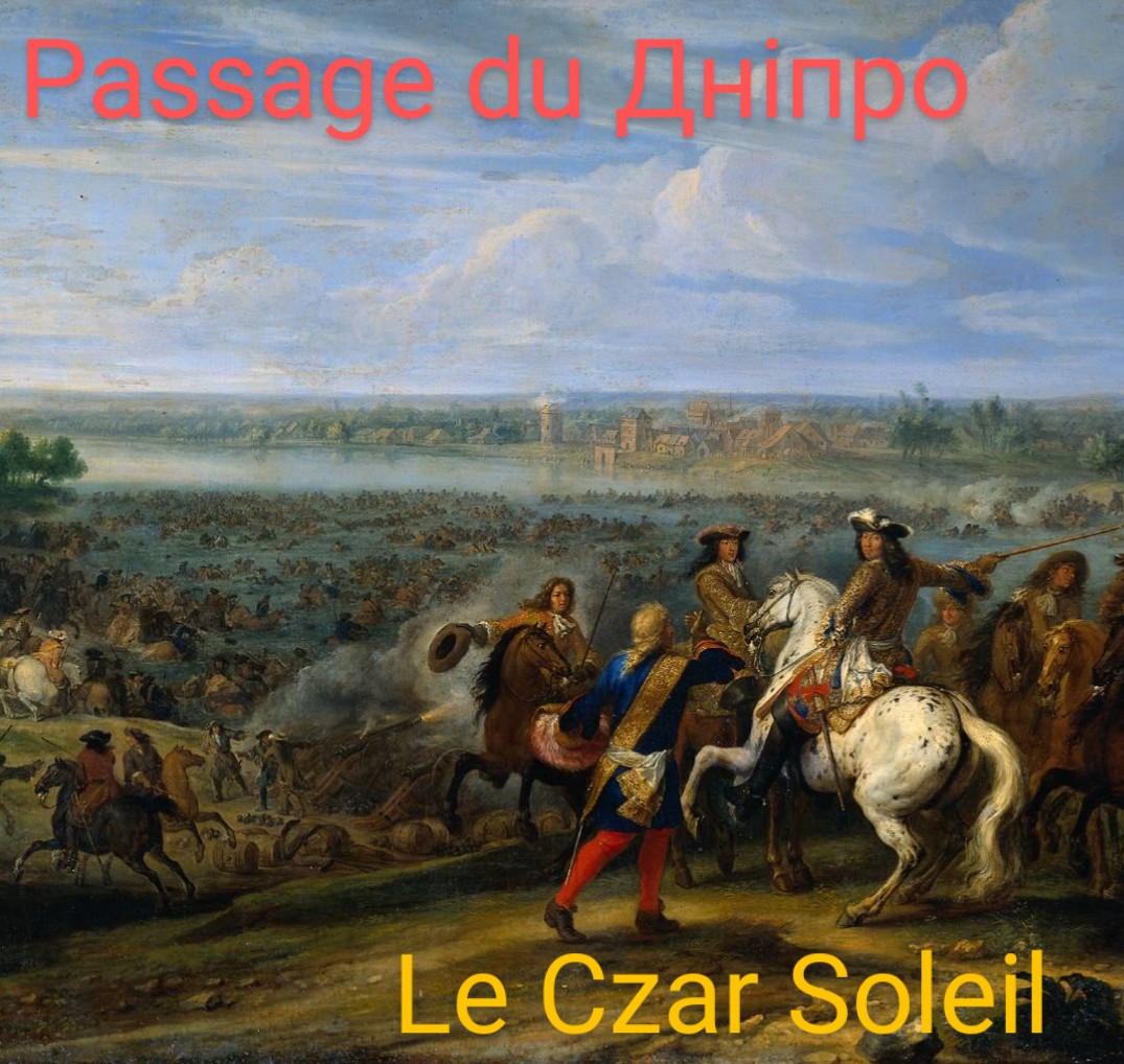 #MarchofFolly 350yrs Passage du Rhin #LouisXIV #1672 selling your victories abroad for a domestic audience #modernmilitarymistakes #Ukraine #Dnipro