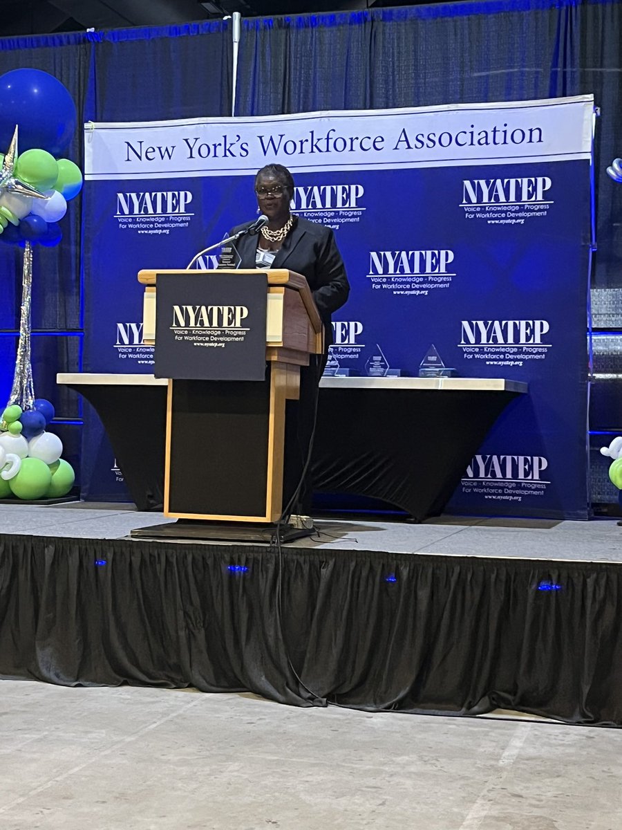 NYATEP's tweet photo. We are grateful for @SenatorPersaud voice, leadership, partnership and advocacy in support of #IncomeDisregards. Today we honor and celebrate your tireless efforts in ensuring that all New Yorkers have access to family sustaining employment #Partners4WorkNY https://t.co/UfnHwJy5D7