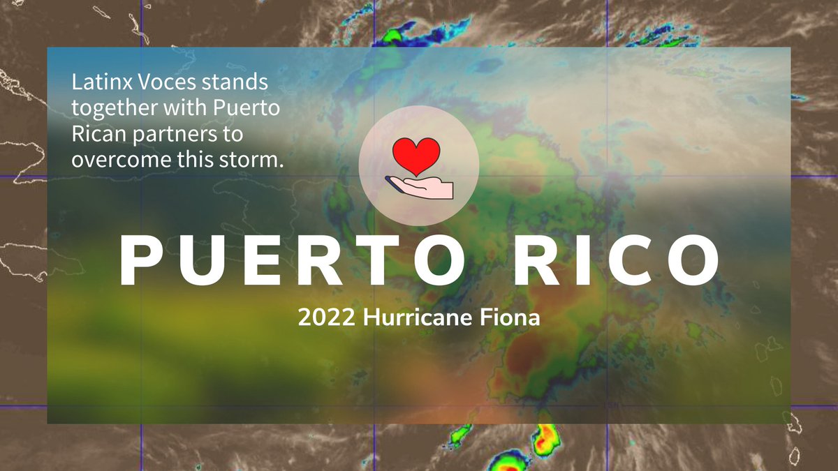 ltxvoces's tweet photo. A1.3 #SaludTues We also want to take this time to highlight the many #Latinx families and communities needing our help & support rt now in #PuertoRico and #Florida.
The #LatinxTaskForce is mobilizing efforts to support now. Email taskforce@latinxvoces.org to support. https://t.co/TwmhvD8riB