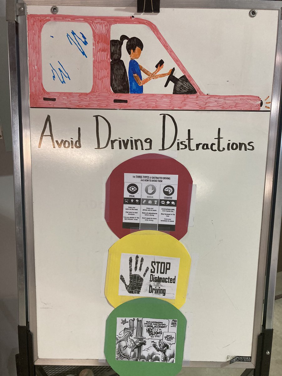 Todays PCM. Distracted Driving…Why we need to stay focused and avoid any distractions in the cab.