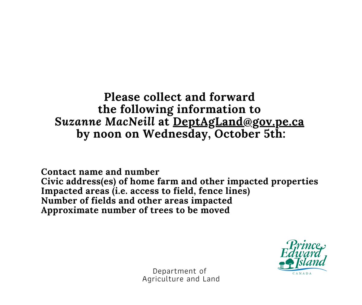 PEI Federation of Agriculture tweet media