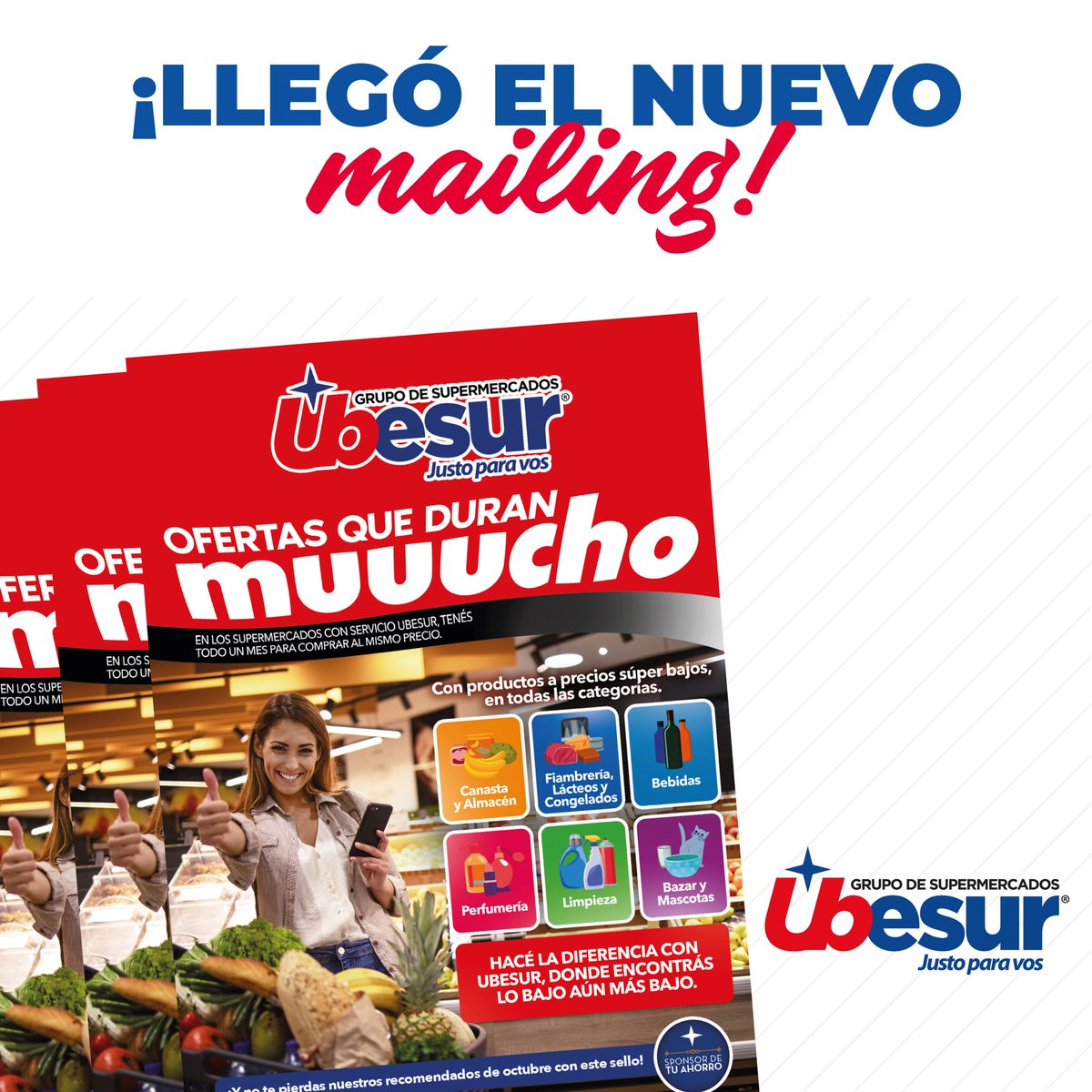 ¡Ya estamos en octubre y tenemos muchísimas ofertas para que disfrutes y puedas ahorrar todo el mes! 💵🛒

Consultá más aquí:
ubesur.com.uy/mailing.php

#mailingoctubre2022 #ofertas #sponsordetuahorro
#precios #ubesurapp