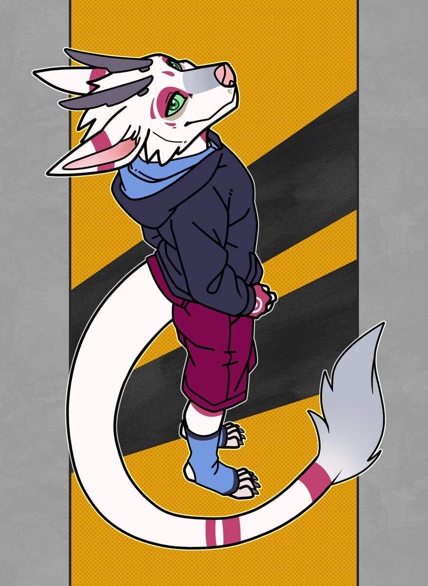 Bday gift for the wonderful and amazing artist <a href="/The_Secret_Cave/">thesecretcave.bsky.social</a> with all his coolness 👀