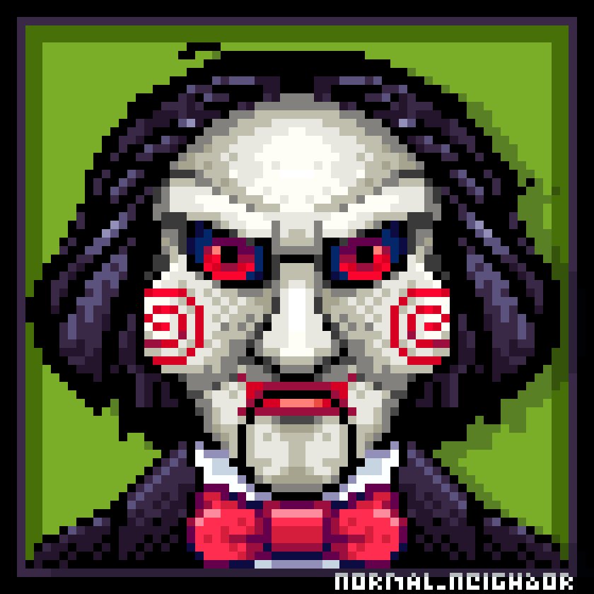 PixelNeighbor's tweet photo. Doing a drawing challenge at the moment. You can follow it day by day on IG.ππΉ #paranormalpixels #pixelart https://t.co/BI9qBipX4s