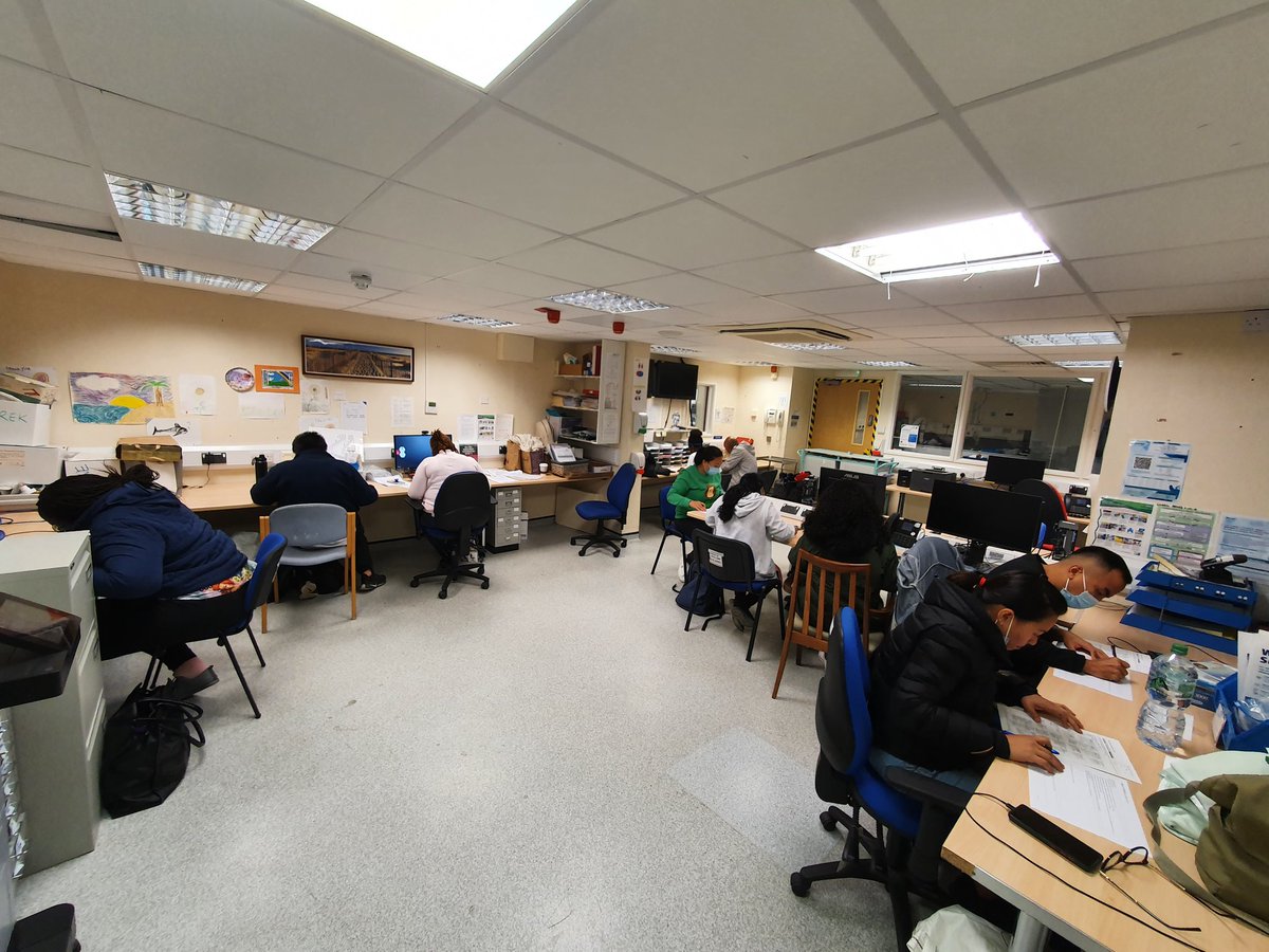 AaronKyle1120's tweet photo. #MockOSCE for silent stations.
#IENS
#PreppingForOSCE
@clinedFHFT @IenRtp @stephenbabs6 @vicryl1018 https://t.co/Cab4PDBA0A