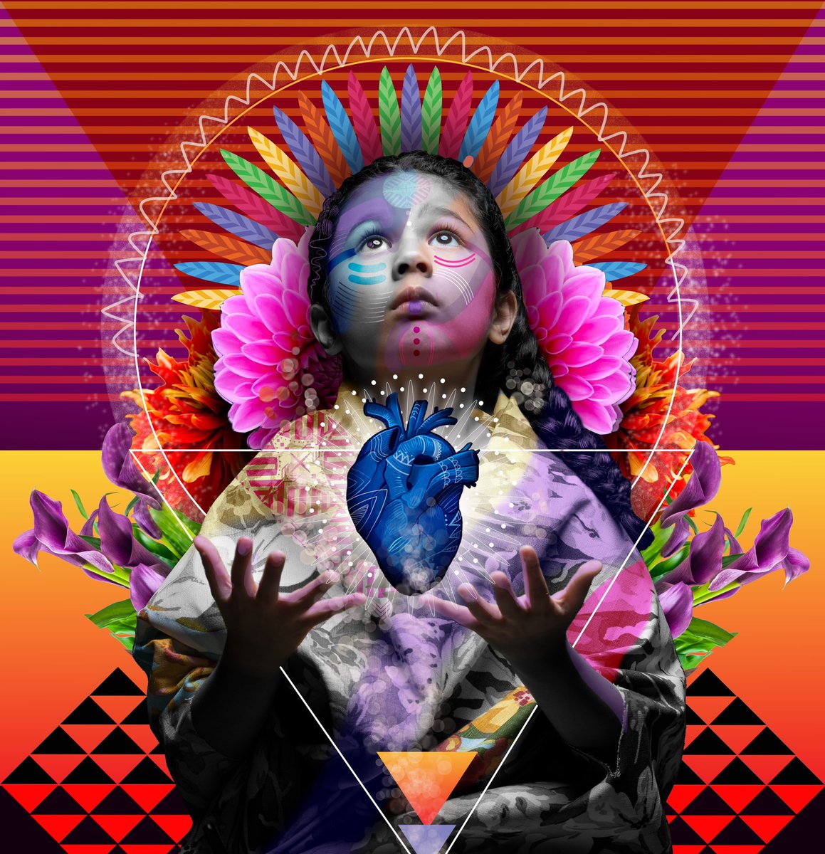 MARKA27's tweet image. I would like to share with you the beauty and pride from my culture. Check out the digital illustration I created in partnership with  @comcast - titled, "Mi Cultura, Mi Corazon” It is a piece dedicated to the celebration of my culture and Hispanic Heritage.