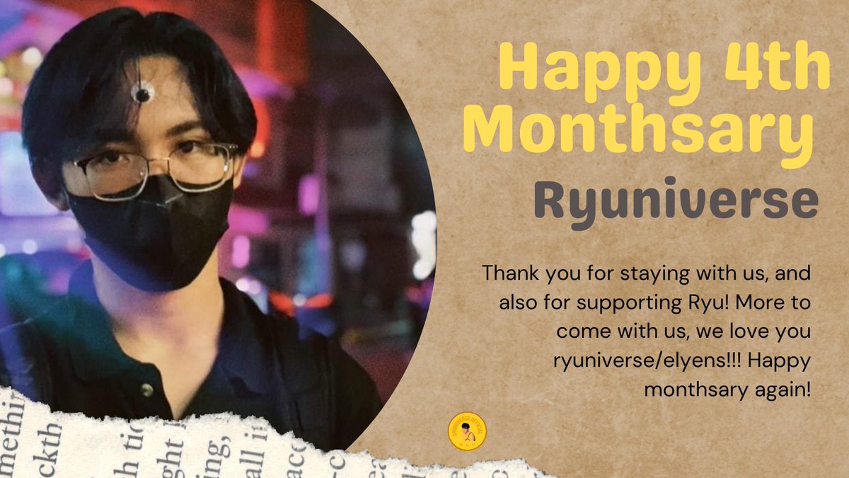 RYUniverse_ofc's tweet photo. Happy Monthsary to us!!!🥳

4th RYUnimonthsary
#NEO_Ryu @hryuuii https://t.co/t1ez8GMlOZ