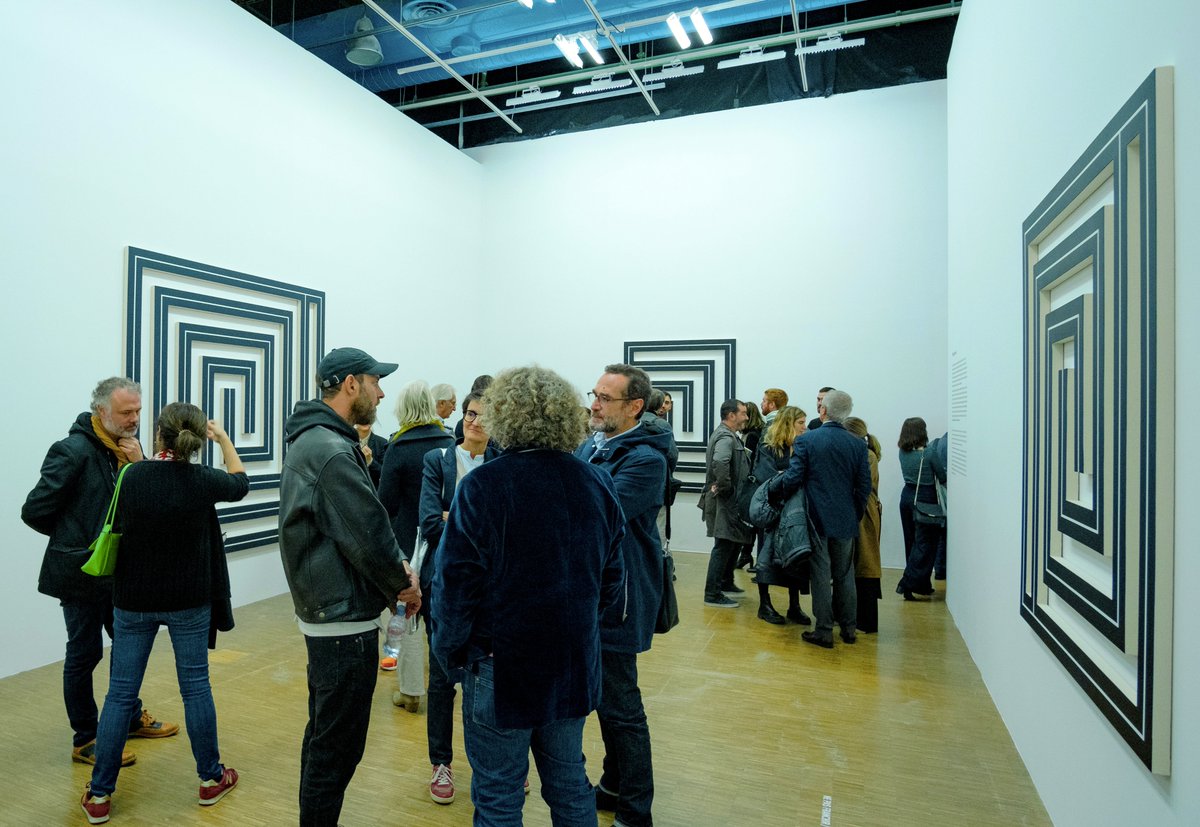 ADIAF_O's tweet photo. 🔴 #PrixMarcelDuchamp 2022 : retour en images sur le vernissage, hier, de l’exposition collective des 4 finalistes au @CentrePompidou – Giulia Andreani, Iván Argote, Philippe Decrauzat et Mimosa Echard. Ouverture publique demain ! 📸© @THEFARMparis #ADIAF #ArtContemporain #Art https://t.co/vdaAB8YzPW