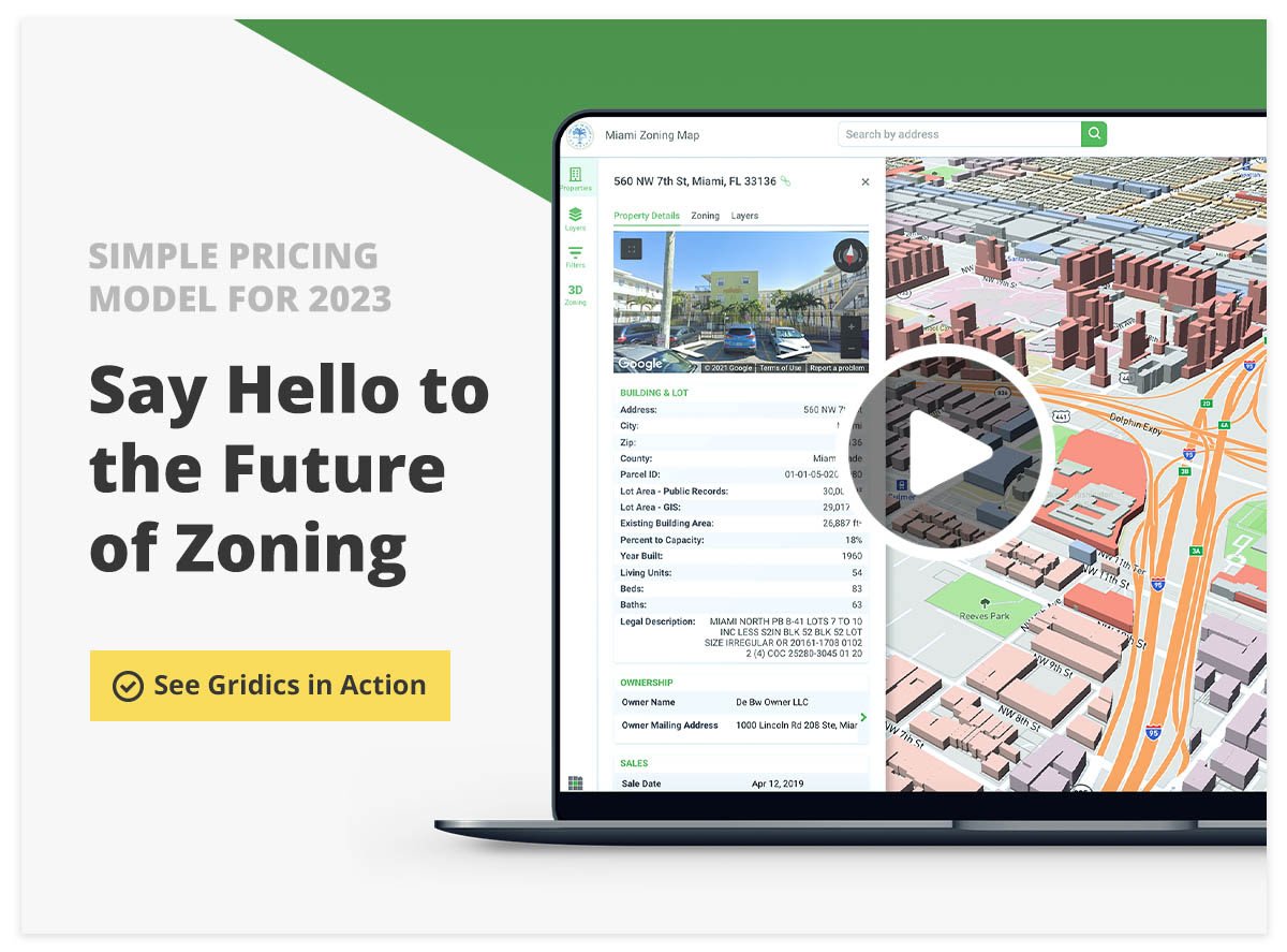 gridicsre's tweet photo. 2023 Budget planning: Improve transparency with parcel zoning #data and streamline your zoning management! #Gridics is the only technology provider on the market with the ability to calculate #zoning data at the individual parcel level. https://t.co/PBv14nyTF2 #SmartCity #Tech https://t.co/Zn40oxh5C2