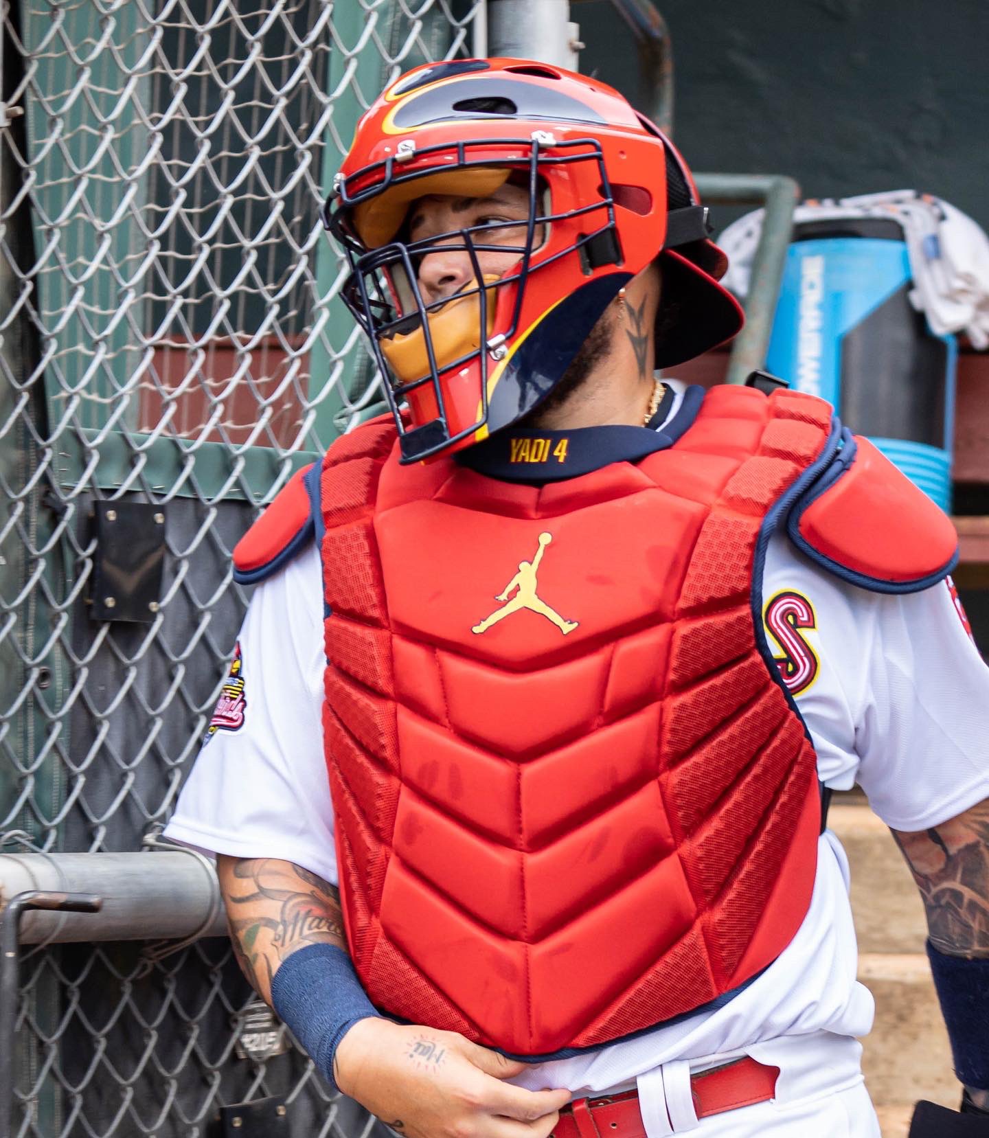 yadier molina catchers gear jordan