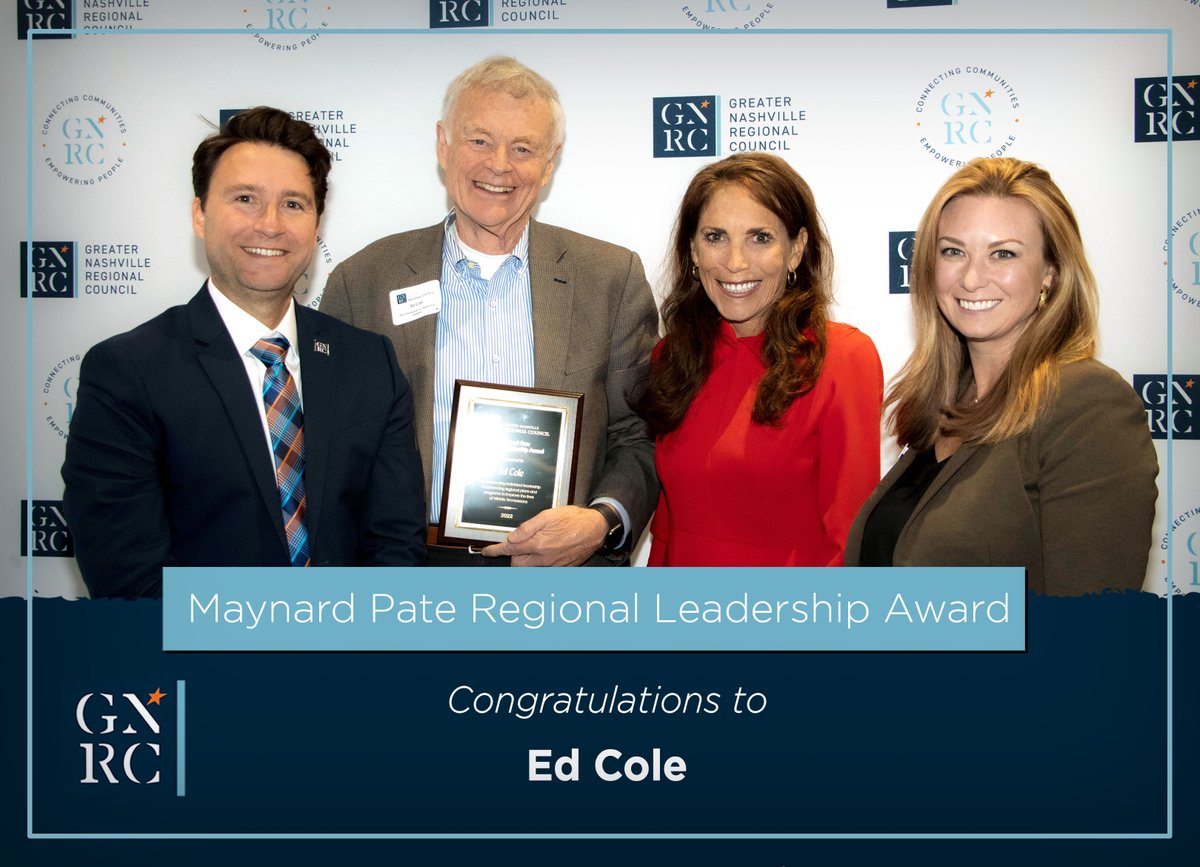 TheGNRC's tweet photo. Ed Cole was presented with GNRC’s Regional Leadership Award. Ed has been a champion for equitable investments in transportation and an advocate for older adults across our state. He has served with great integrity and has been a mentor for those who follow in his footsteps. https://t.co/exJFMkJ7df