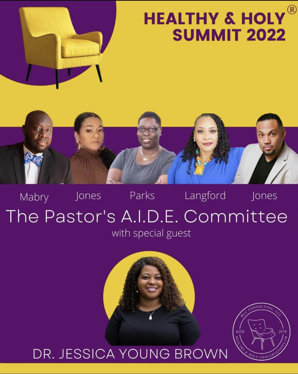 Excited to attend and participate in the Healthy and Holy summit this year, tackling trauma and emotional wellness in the Black Church. Join us! Registration: whova.com/portal/registr…