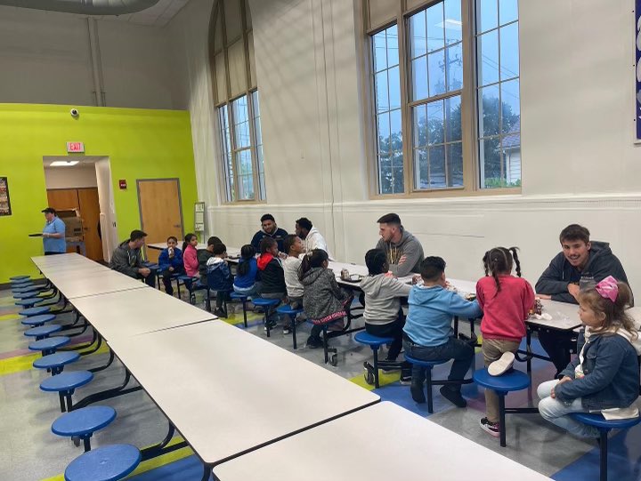 We had a great day spending time with students at Mackin Elementary School! #GoColonels