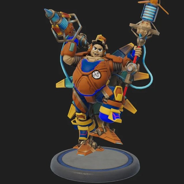 MB_Fan_Art's tweet photo. Who better to power up your team than Goku!
Love this #amplifierbitol
Follow us for more #fanskins from #moonbreaker
#moonbreakerart #minipainting #moonbreakerskin https://t.co/g4du3pdh0a