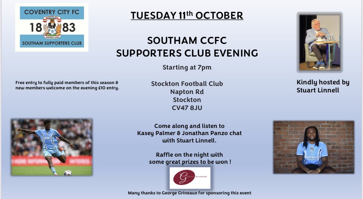 Southam Official CCFC Supporters Club tweet media