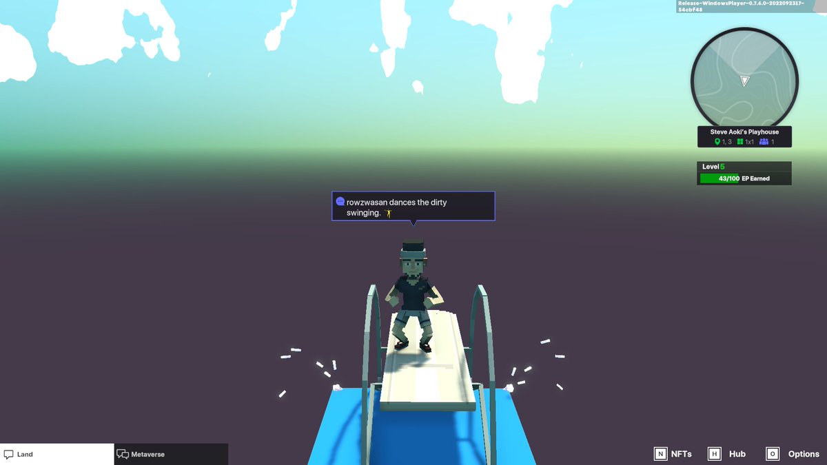 cloudz1993's tweet photo. @TheSandboxGame @steveaoki I just participated in the #SandboxAlphaS3Giveaway for a chance to win 500 SAND! Found the high diving board in @steveaoki's Playhouse, check out my screenshot below!
👇 https://t.co/gT1xw5MreB