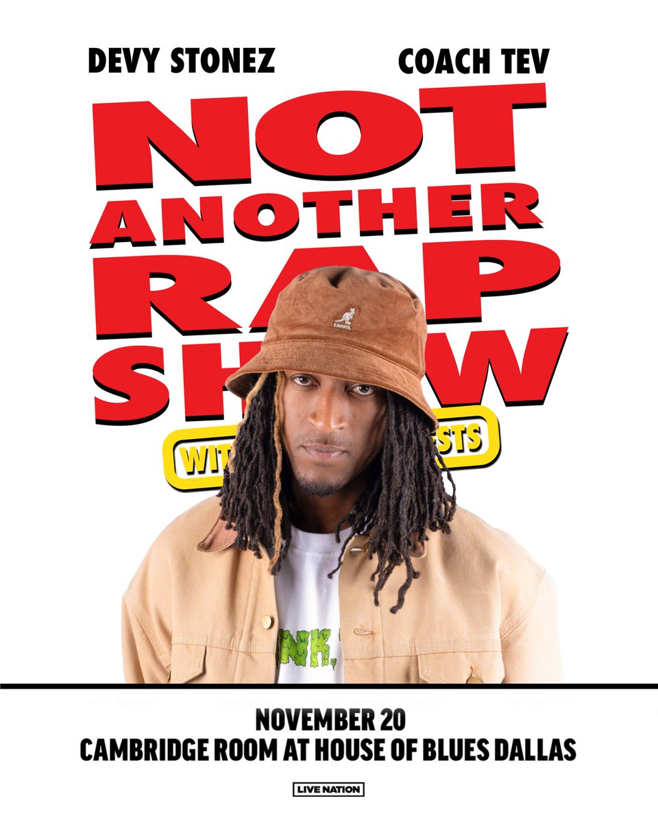 coachtev's tweet photo. first dallas indie artists to headline @HOBDallas 😮‍💨 history in the making so grab you a ticket bc you know we puttin on a show https://t.co/V3UzPCU5vQ https://t.co/DwJw6tnb7a