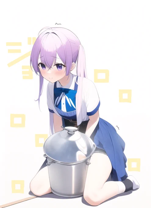 昔描いた絵(おしっこで米を炊く涼風青葉(何?))をAI君にリメイクさせて加筆しました
エッチだね… 