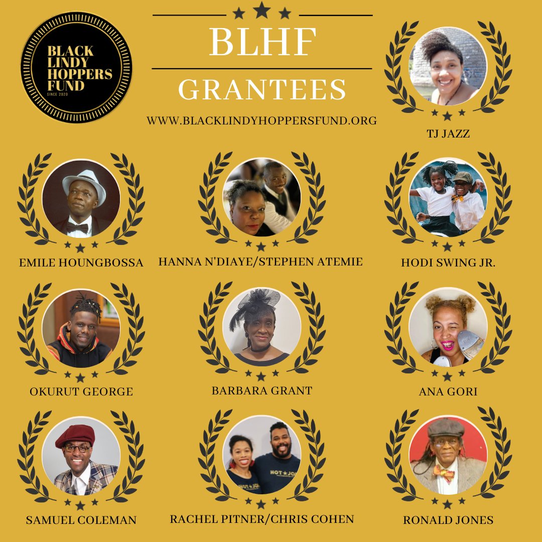 The Black Lindy Hoppers Fund announces their 2022-23 grantees from across Africa, Europe and the Americas! Congrats, folks! #blacklindyhopmatters #blackexcellence #bipoc #blackarts  yehoodi.com/blog/2022/10/4…