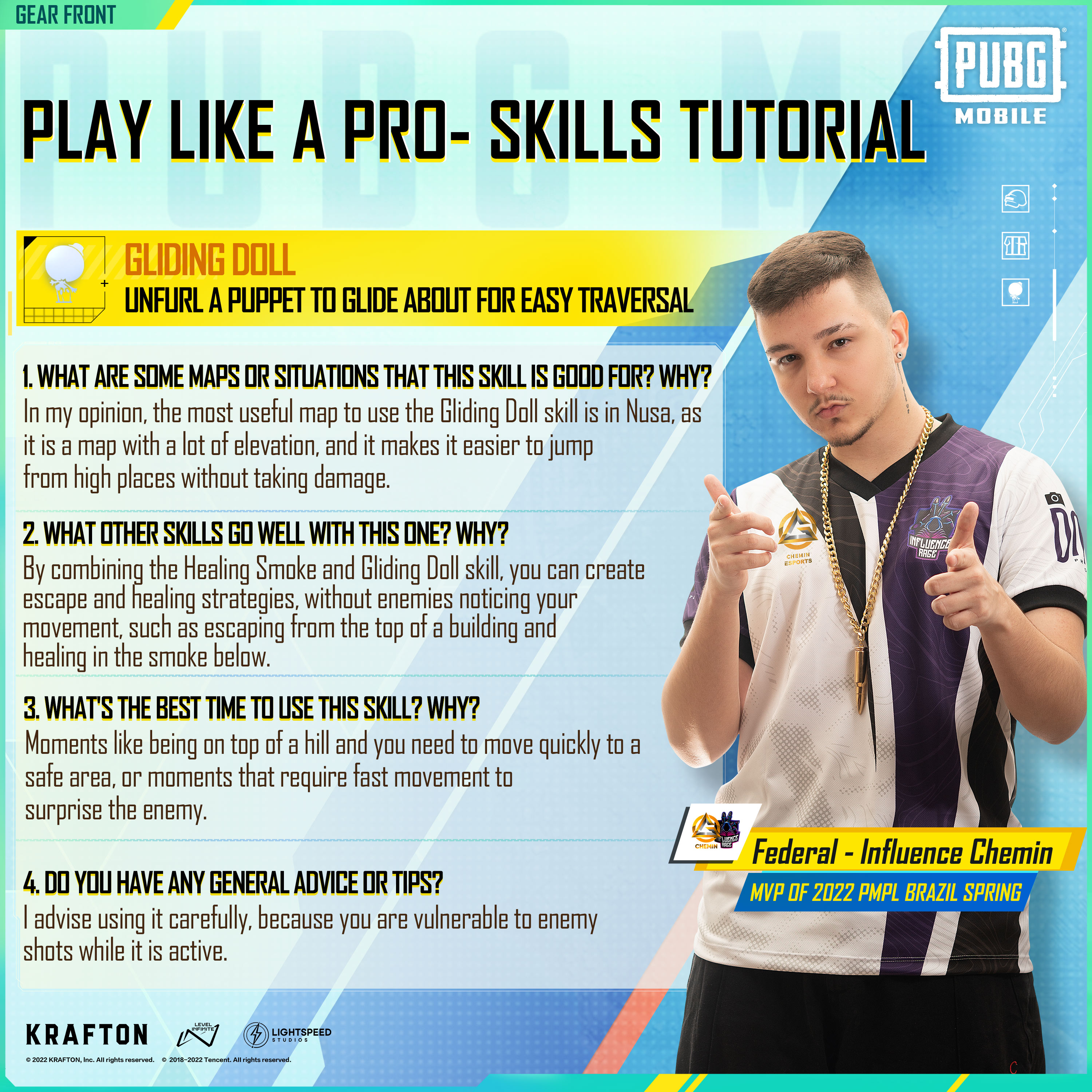 PUBG MOBILE on X: &ldquo;🥇 Play like a pro in #PUBGMGEARFRONT! Here are 