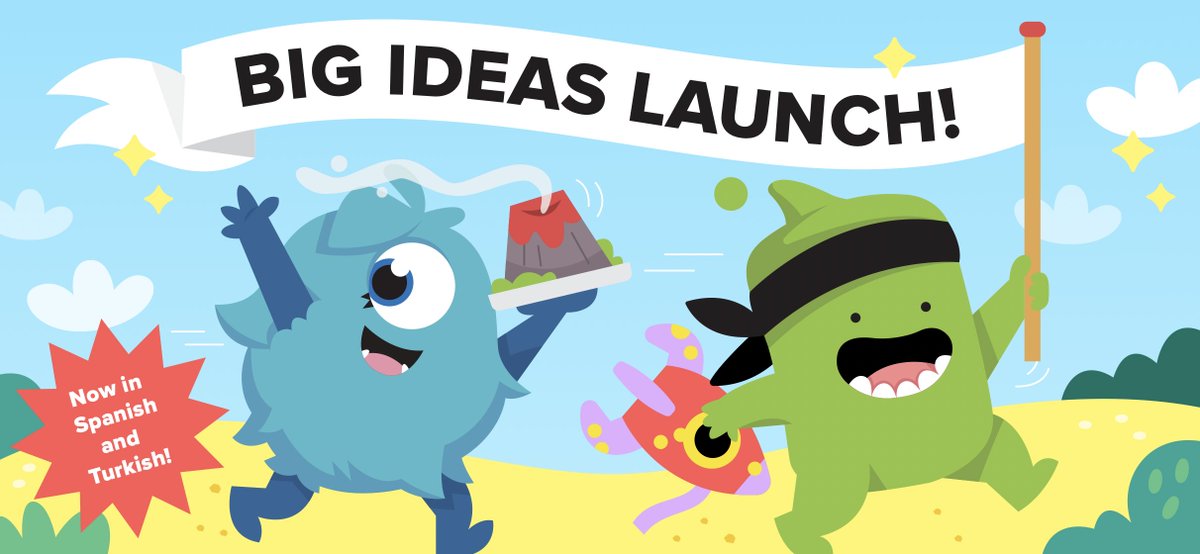 ClassDojo's tweet photo. How is the brain like a muscle—and what makes mistakes so magical? Your class will learn all that and more alongside Mojo in Growth Mindset, the first of our beloved Big Ideas series, now available dubbed in Spanish and Turkish! 🎉 https://t.co/zFv39E7bQa https://t.co/cyrTlEHrp6