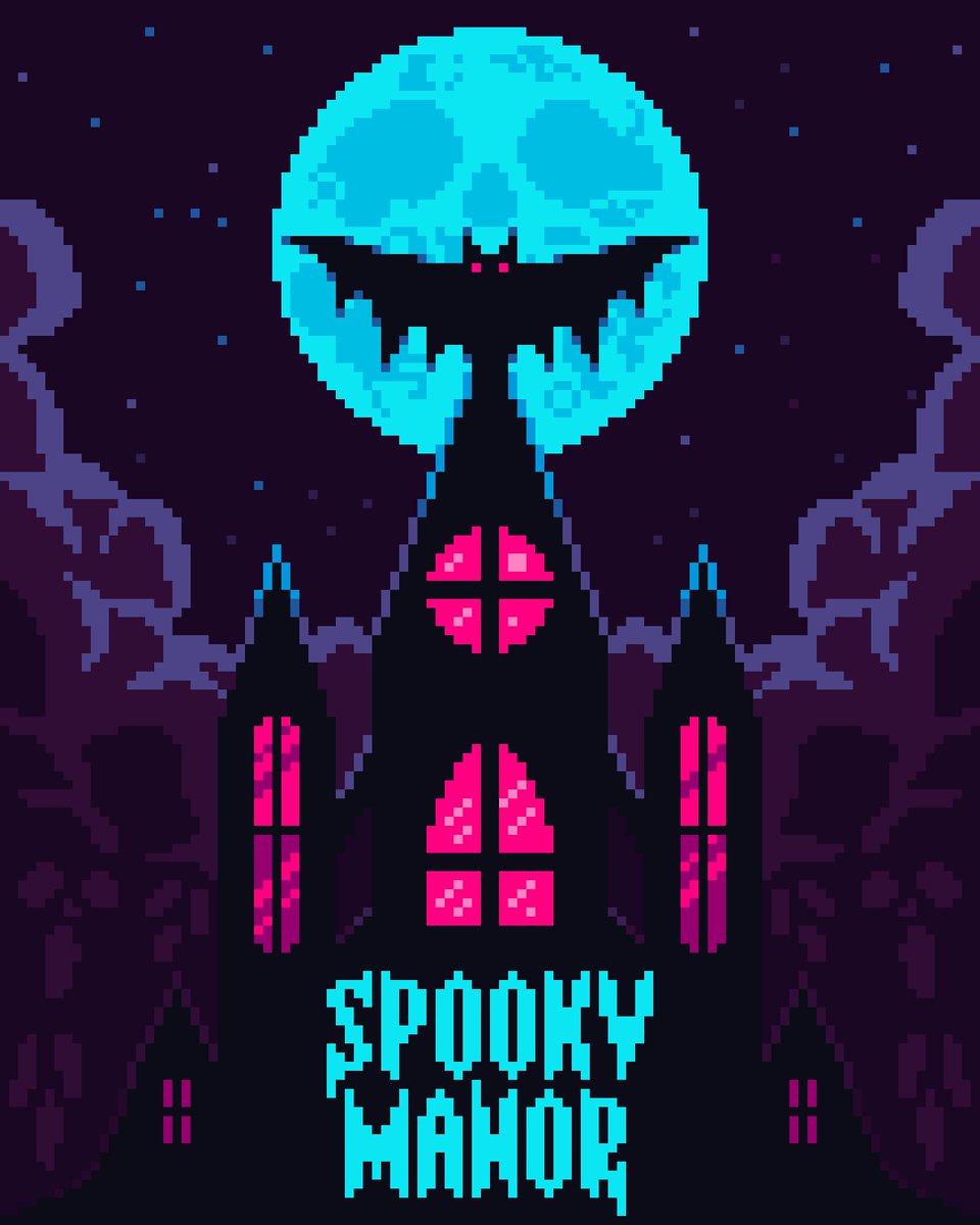 Inkpendude's tweet photo. Entering spook mode ☠️👻
#pixelart #aseprite #pixel_dailies https://t.co/8YGgq5aXRo