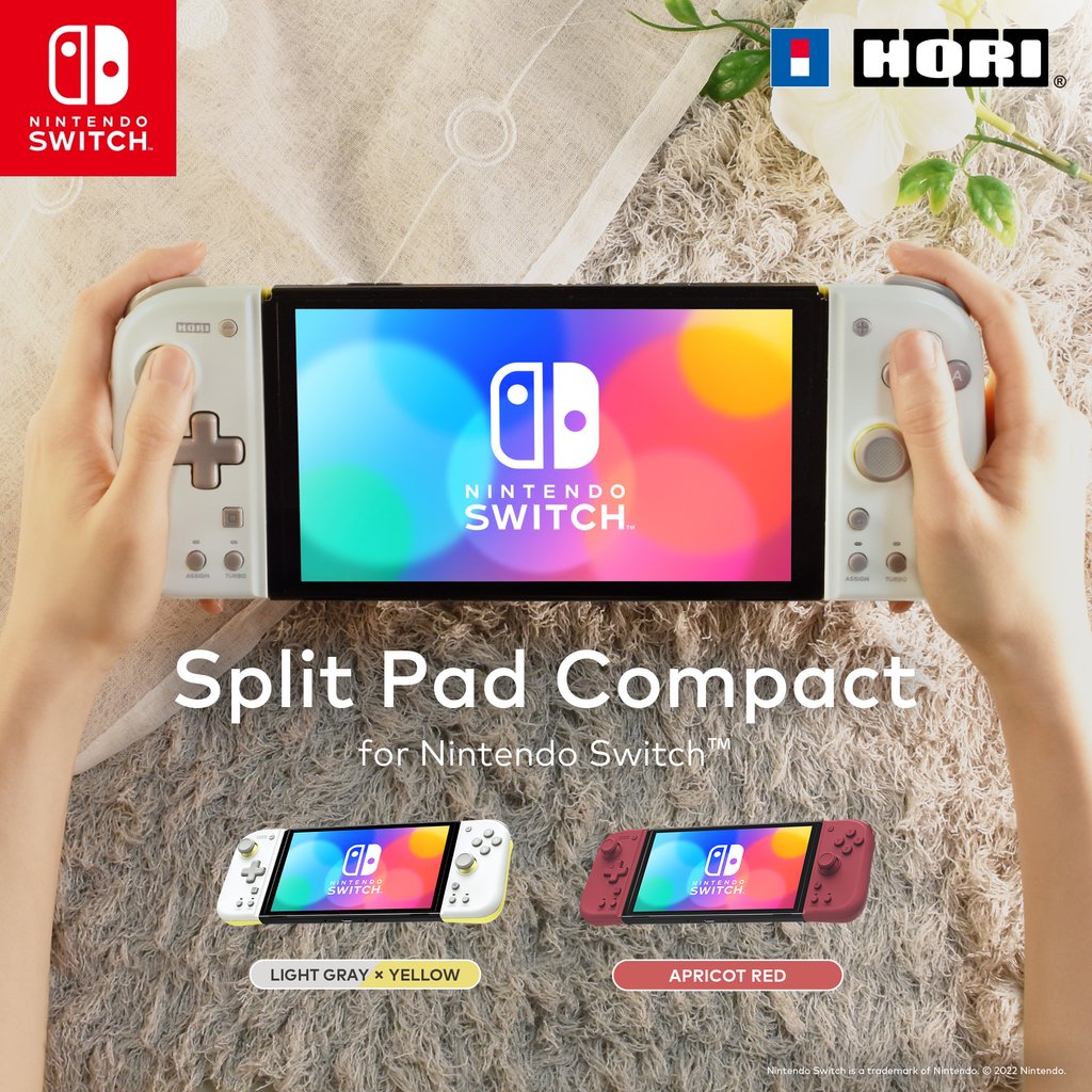 HORI USA on Twitter "The Split Pad Compact for Nintendo Switch™ is