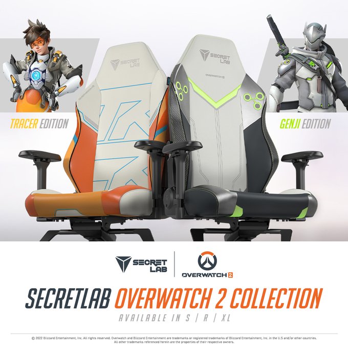 🎁 #CONCOURS #Giveaways 🎁

Pour la sortie d'Overwatch 2 gagnez une chaise OW de chez <a href="/secretlabchairs/">Secretlab</a> !

1⃣ RT ce Tweet
2⃣ Follow <a href="/Potxeca/">Potxeca</a> &amp; <a href="/secretlabchairs/">Secretlab</a> 💜
3⃣ Tag DEUX amis 
🗓️ TAS le 14/10/22