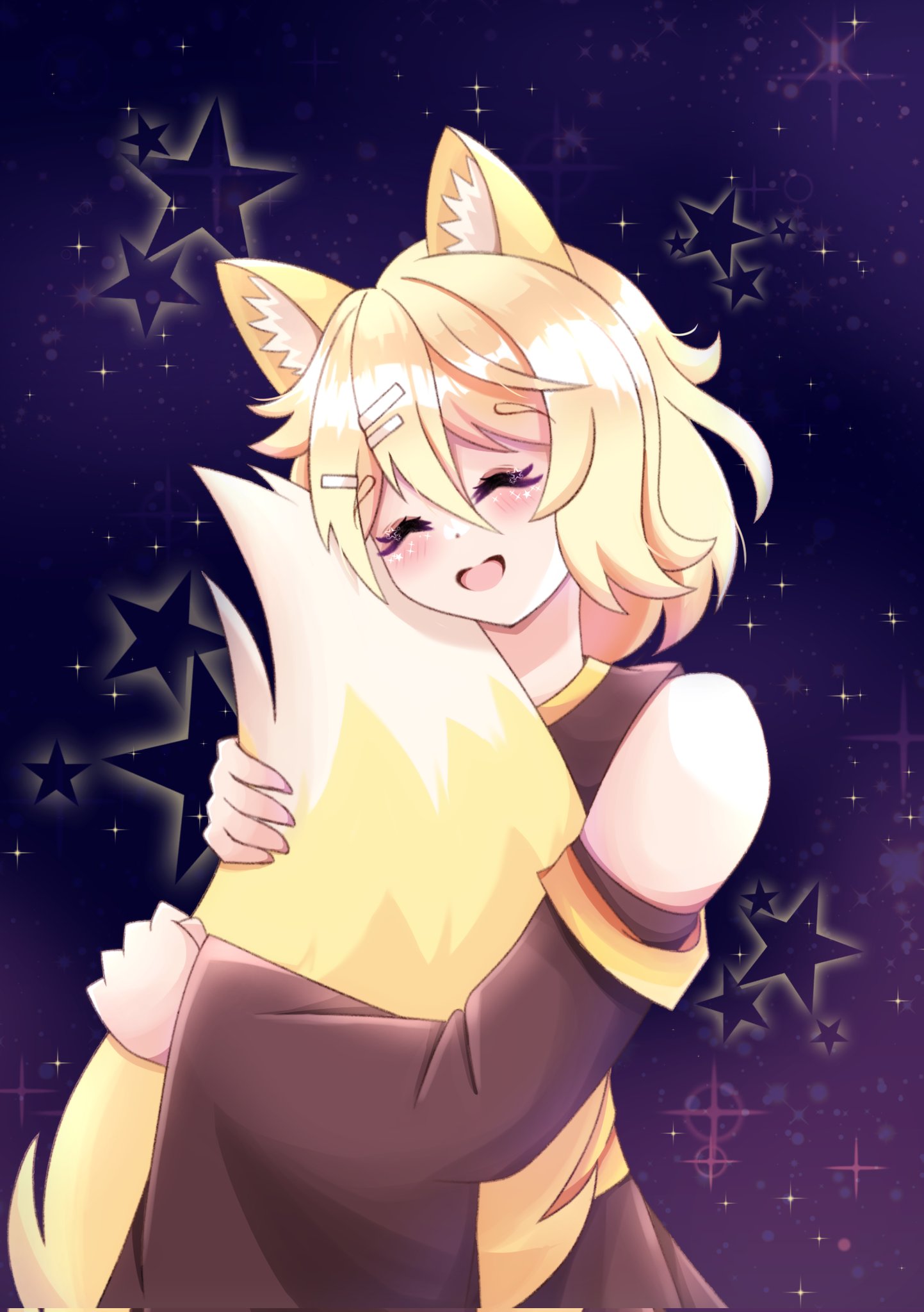 Kizuragi Rin 🦄 on X: Amatsu Kitsune Rin ❤ This is my favorite Rin Module.  Foxes are my favorite animals and the song is just fire!  t.coAHRIuVLDo3  X