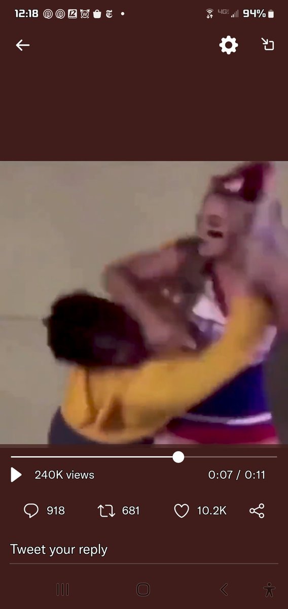 RACERX4547's tweet photo. @iFightPlug I taught KOREAN TAE KWON DO for MANY years. I owned 4dojos where I instructed hundreds of students from beginner too 3rd Dan BB. That little sweety cheer girl is the REAL DEAL! NEVER loses eye contact.  Landed at <least 82 solid connects to that gi[rl's face! Incl.2 elbowed! WOW! https://t.co/FBV4hF35r4