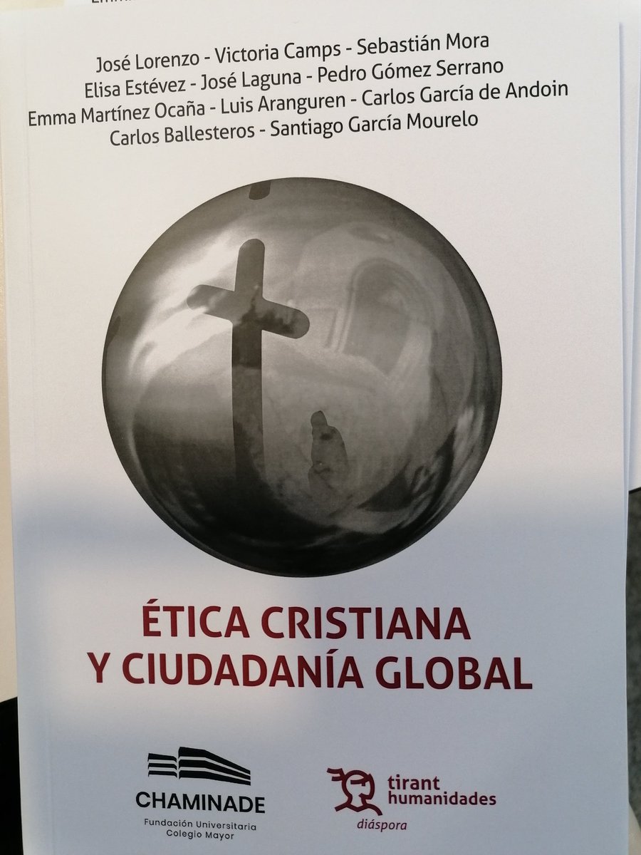 RocaJuanjo's tweet photo. Hoy, inauguración del nuevo curso de la cátedra de #teología contemporánea del #CMUChaminade con la presentación del libro: https://t.co/h1Lc1y56NG