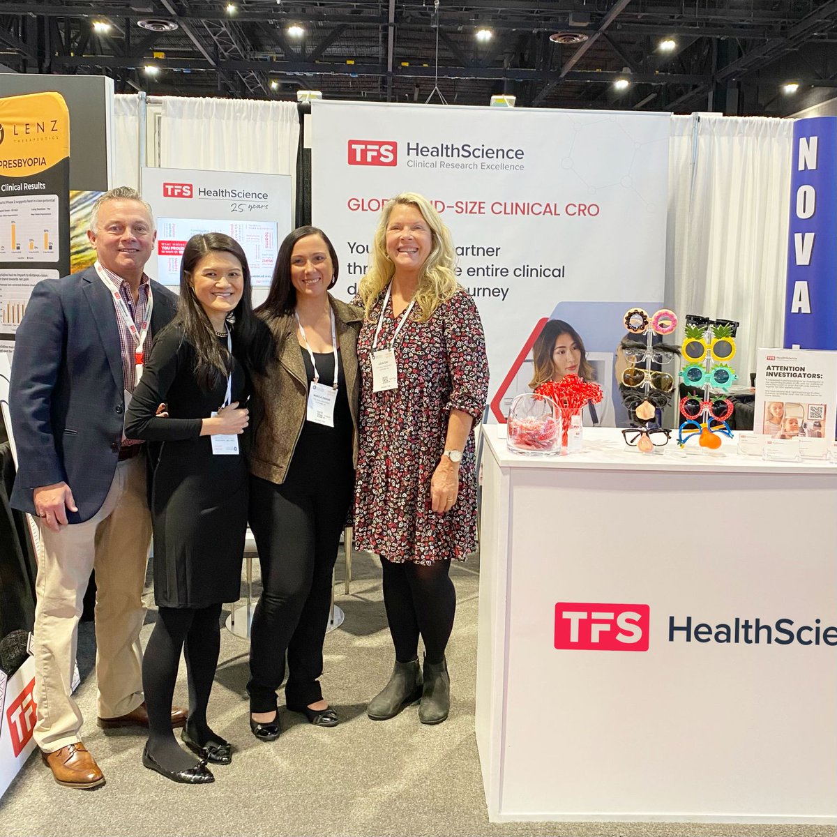 TFSCRO's tweet photo. TFS had a great @aao_ophth conference this year. Thanks to all the organizers for planning such a wonderful event. If you missed the #TFSTeam, be sure to catch us at another one of our upcoming events: https://t.co/TjJiQrEBO5 #AAO2022 #Ophthalmology #ClinicalResearch #CRO https://t.co/L0JpTmqMox
