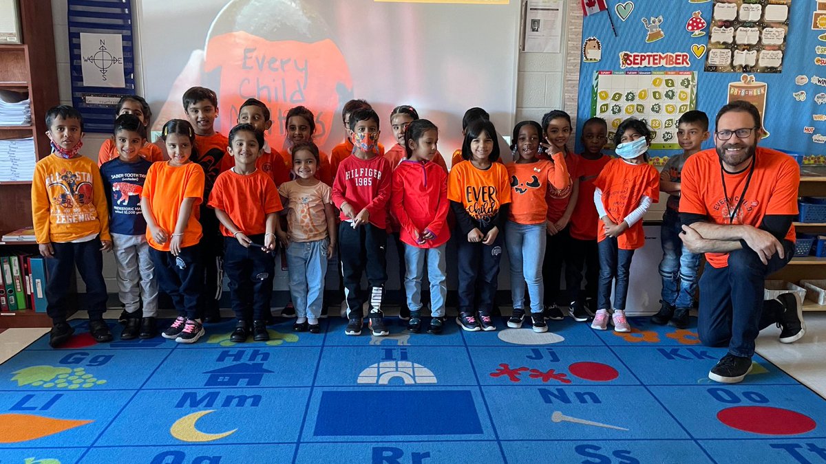 On #OrangeShirtDay last Friday, we honoured the victims and survivors of the Canadian residential school system and the overall historical and ongoing injustices faced by the Indigenous peoples of Canada. #EveryChildMatters #RMS #ISPSchools