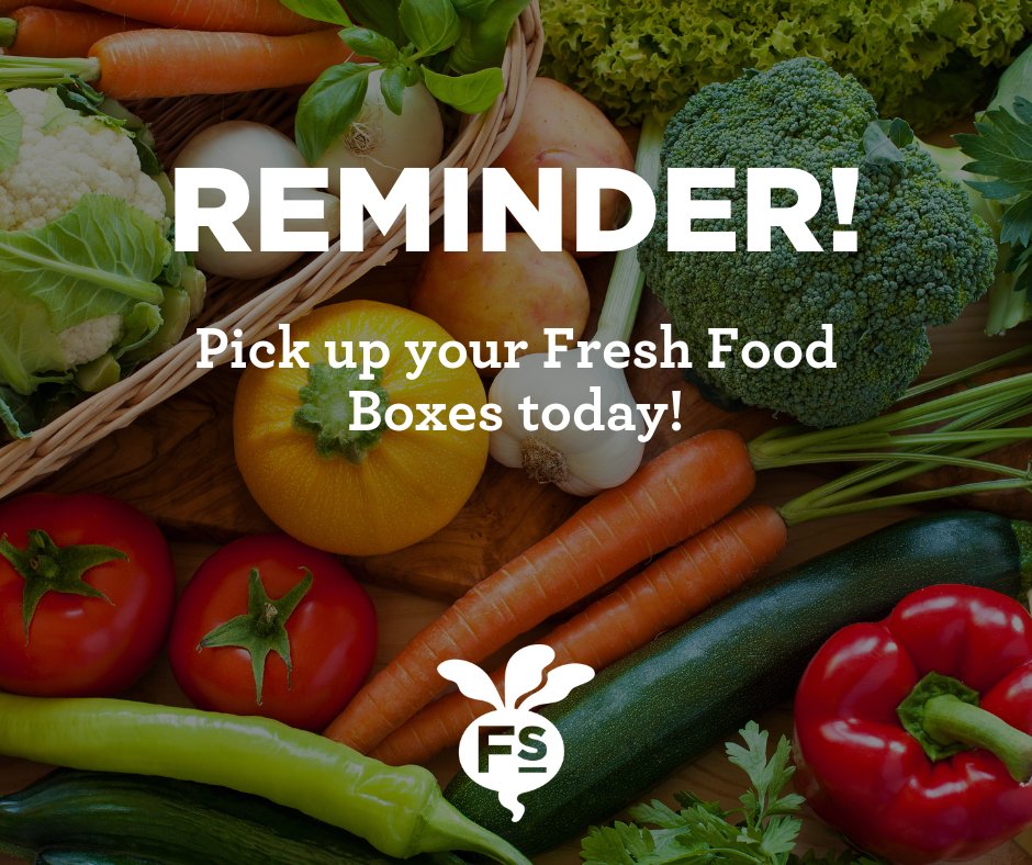 FoodShareSC's tweet photo. It's pickup day in Columbia! If you ordered a box, make sure you swing by our hub or your Partner Site to grab your #FreshFoodBox today, Oct 5th! We guarantee that it's filled with fresh, delicious produce for you + your family! https://t.co/LhjeYasm2x