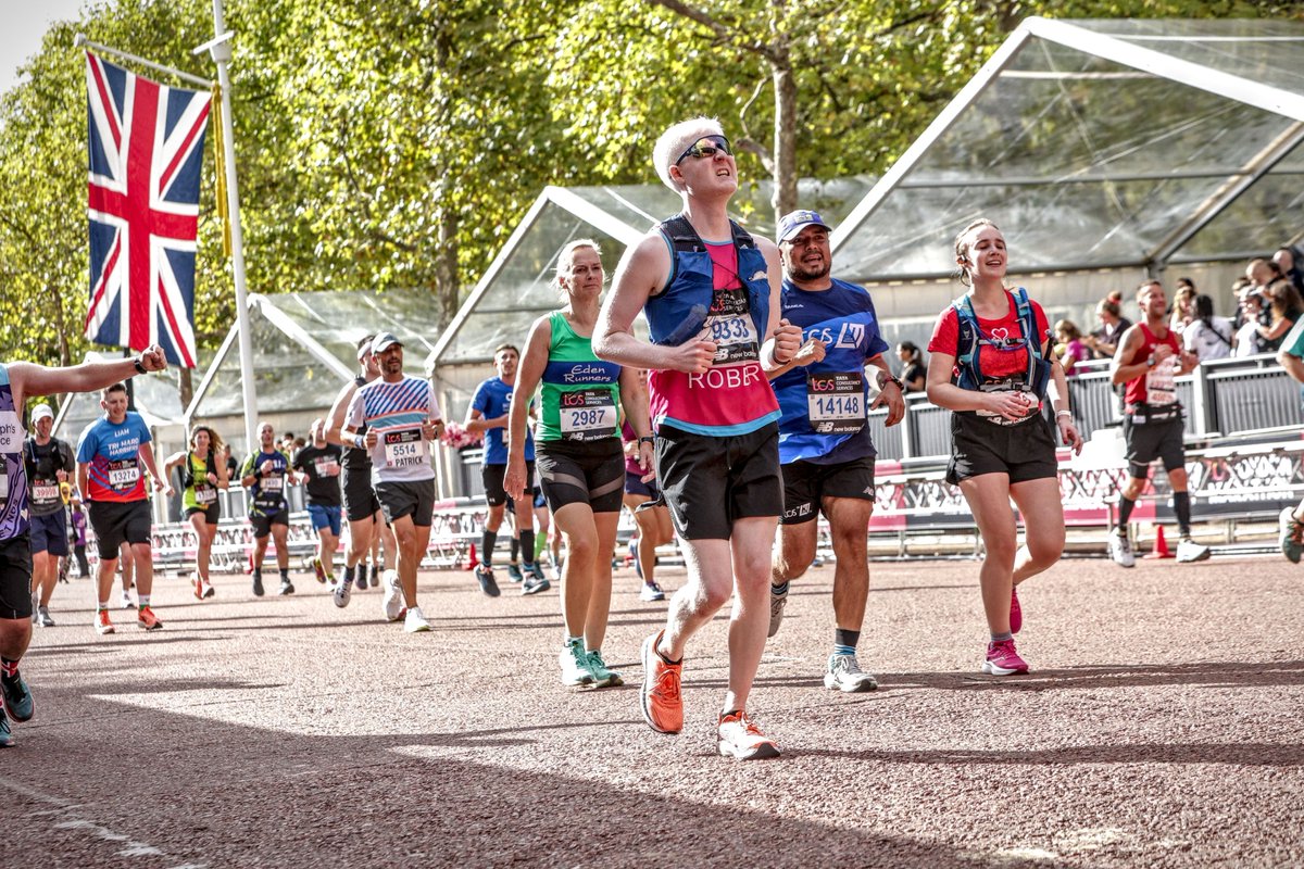 RobDLittleton's tweet photo. On Sunday, I had the incredible experience of completing the @LondonMarathon. Thank you so much to everyone who turned up to support me, tracked my progress online, and donated to my fundraiser for the @RNIB. Please do consider giving to this worthy cause: https://t.co/AeZxOJ8QR6 https://t.co/cGVvbR4Z7a